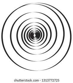 vector spiral graphic design