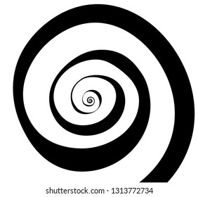 vector spiral graphic design