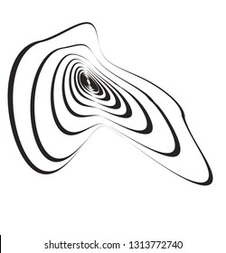 vector spiral graphic design