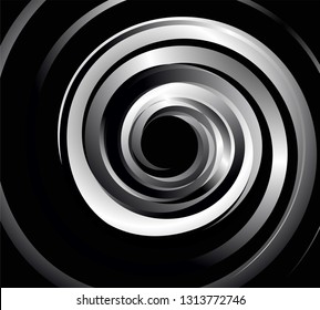 vector spiral graphic design