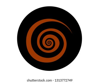 vector spiral graphic design
