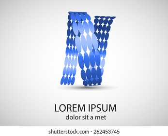 Vector Spiral Halftone Dots . Logo Design
