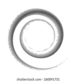 Vector Spiral Logo Design Template 