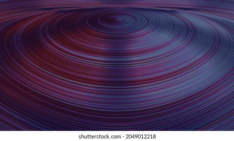 Borde rayado de espiral vectorial. Patrón abstracto
