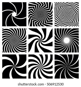 Vector Spiral and Swirl Collection