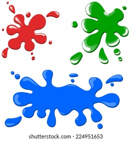Vector Splash - Colored Illustration, Vector