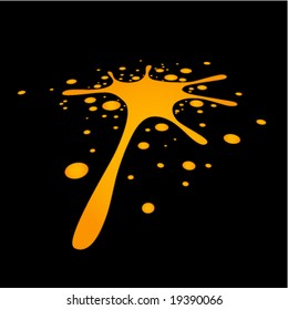 Vector splash design