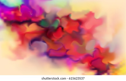 Vector splash of paint. Abstract background