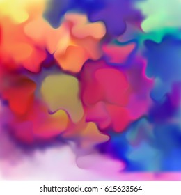 Vector splash of paint. Abstract background