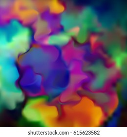 Vector splash of paint. Abstract background