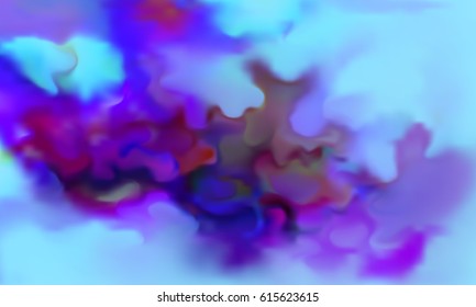 Vector splash of paint. Abstract background