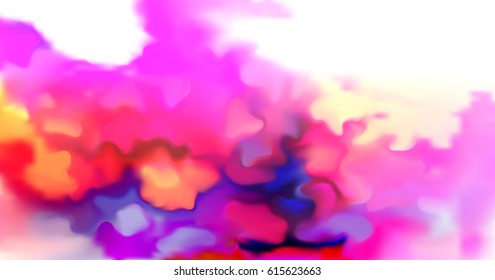 Vector splash of paint. Abstract background