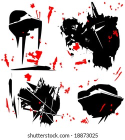 Vector Splat Stains