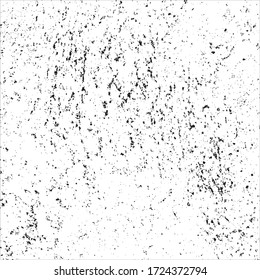 Vector splatter grunge black and white background illustration.Eps10