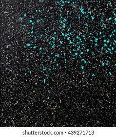 Vector splatters on a black background, texture dirty background