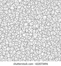 Vector spongy black and white background