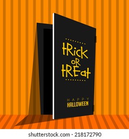 vector spooky and horror background for Halloween festival