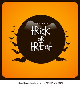 vector spooky and horror background for Halloween festival