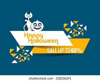 Vector Spooky and horror background for Halloween festival can be used for print and publishing.