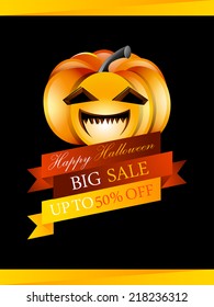 Vector Spooky and horror background for Halloween festival can be used for print and publishing.