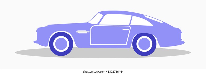 Vector sport car Icon 