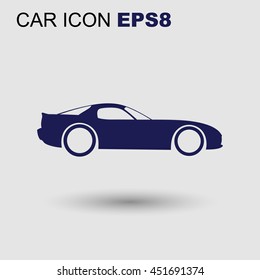 Vector sport car icon