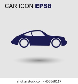 Vector sport car icon
