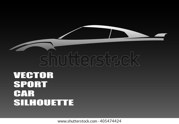 Vector sport car
silhouette