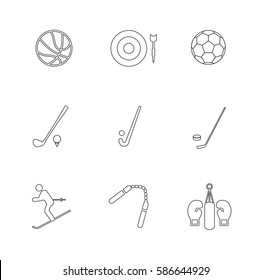 vector sport icons