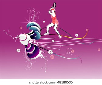 Vector sport illustration