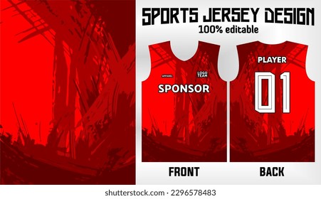 vector sport jersey background design