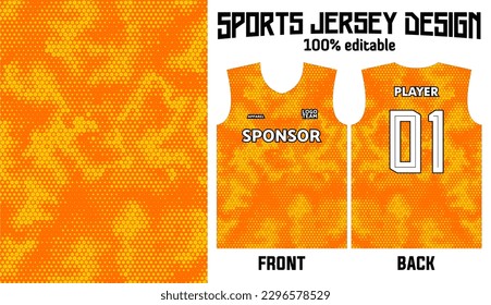 vector sport jersey background design
