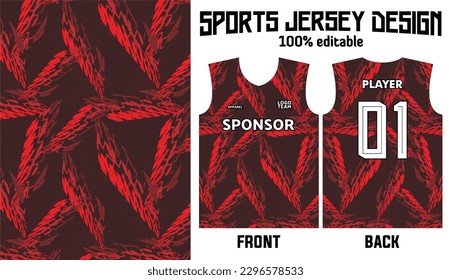 vector sport jersey background design