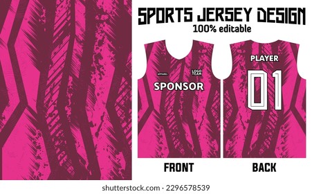 vector sport jersey background design