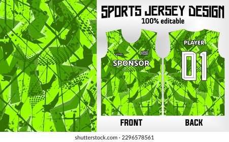 vector sport jersey background design