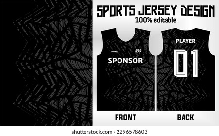 diseño de fondo de jersey deportivo vectorial