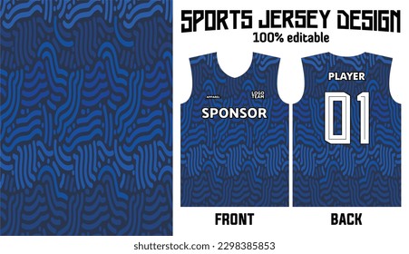 vector sport jersey background design