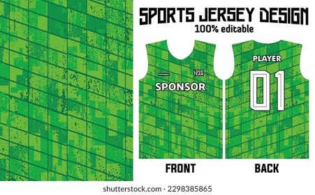 vector sport jersey background design