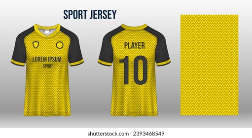 Vector sport jersey design fabric textile for sublimation shirt sublimation design vector