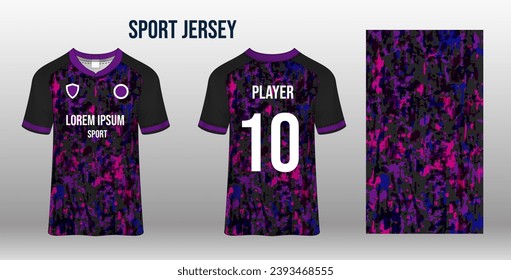 Vector sport jersey design fabric textile for sublimation shirt sublimation design vector