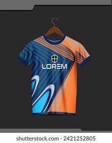 Vector sport jersey mockup abstract design sport jersey. abstract grunge camouflage design