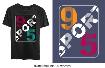 vector sport mockup t shirt design