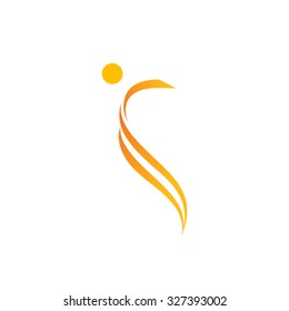Vector Sport People Logo