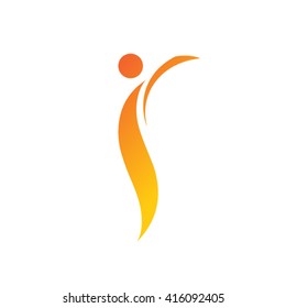 Vector Sport People Logo.