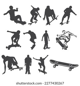 vector sport sketch people set