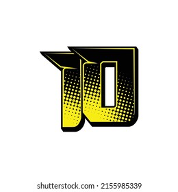 Vector sports number 10. Simple design