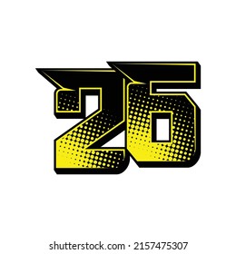 Deportes vectoriales número 26. Diseño sencillo