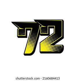 Vektorsportart Nr. 72. Einfaches Design