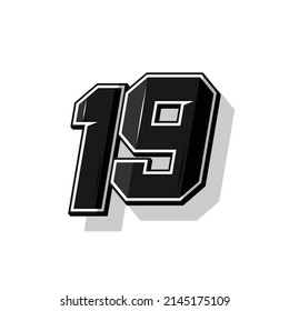 283 Number 19 On Racing Cars Images, Stock Photos & Vectors | Shutterstock