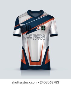 vector sports shirt design ready to print football shirt for sublimation